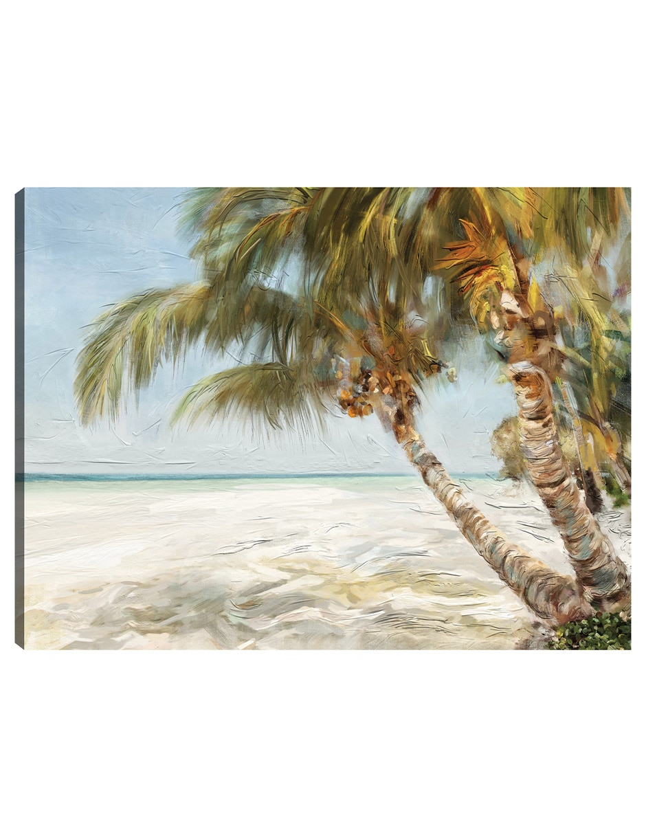 Cuadro decorativo Isla bonita técnica mixta Playas Cuadro decorativo Isla bonita técnica mixta Playas