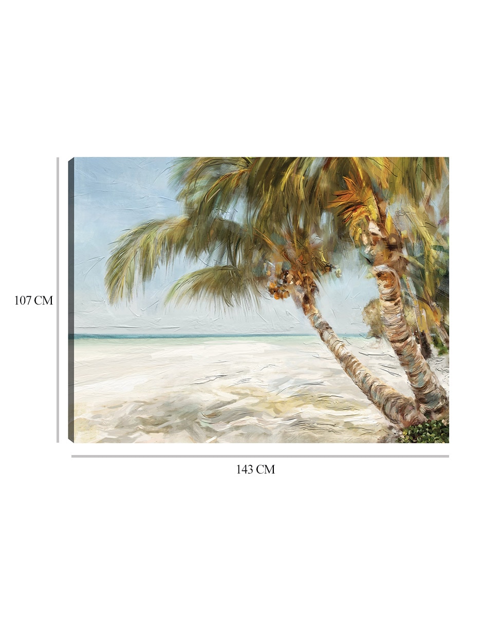 Cuadro decorativo Isla bonita técnica mixta Playas 9