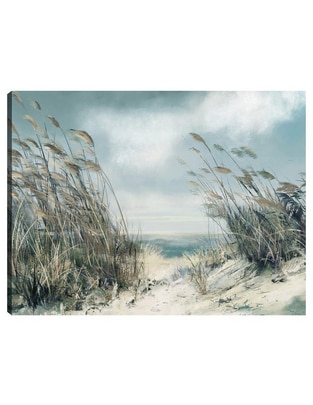 Cuadro decorativo Hierbas de dunas blandas técnica mixta Playas Cuadro decorativo Hierbas de dunas blandas técnica mixta Playas