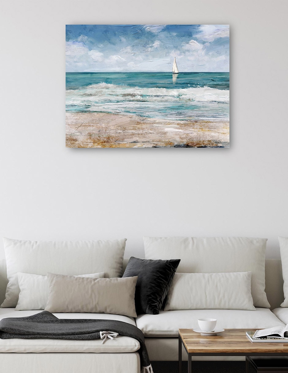 Cuadro decorativo Cayo verano técnica mixta Playas 2