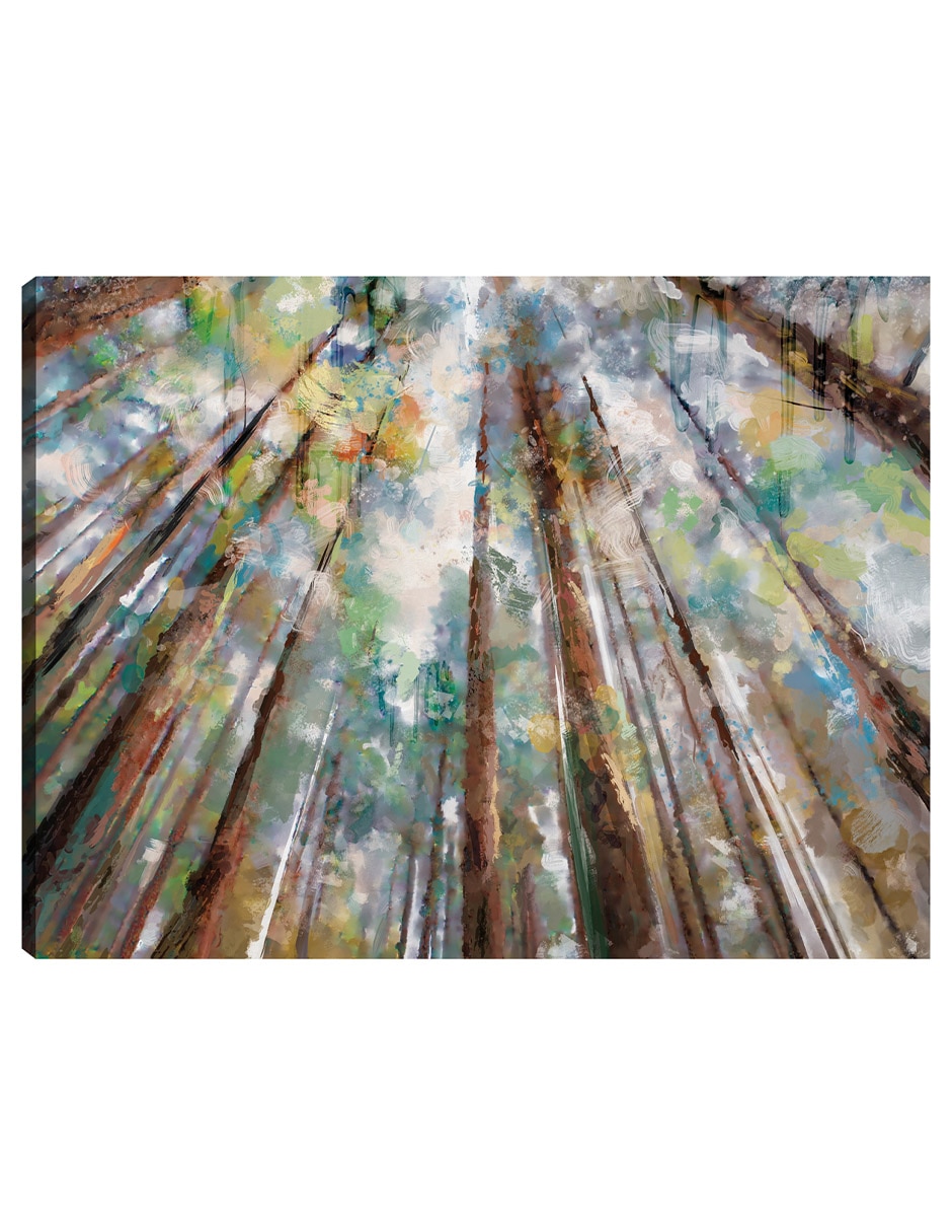 Cuadro decorativo Colores del bosque técnica mixta Bosques