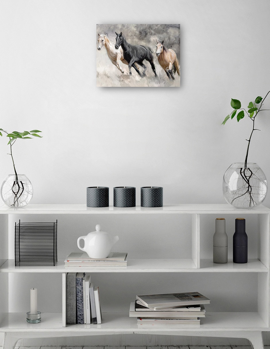 Cuadro decorativo Cultivo de carrera dominical técnica mixta Vida silvestre 7