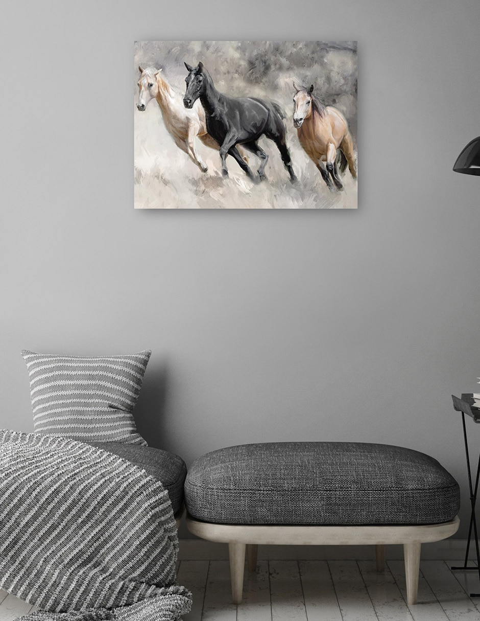 Cuadro decorativo Cultivo de carrera dominical técnica mixta Vida silvestre 4