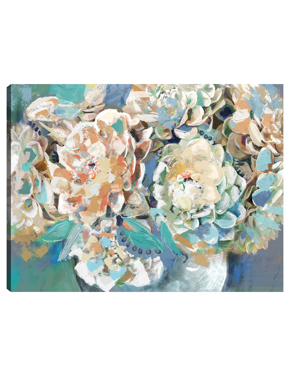 Cuadro decorativo Coro de primavera técnica mixta Floreros Cuadro decorativo Coro de primavera técnica mixta Floreros