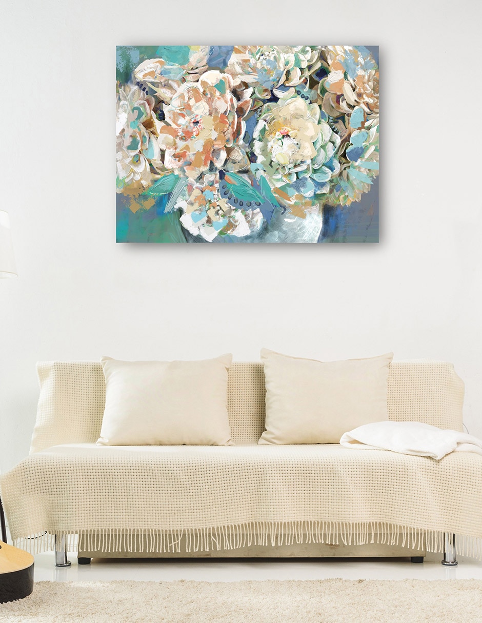 Cuadro decorativo Coro de primavera técnica mixta Floreros 8