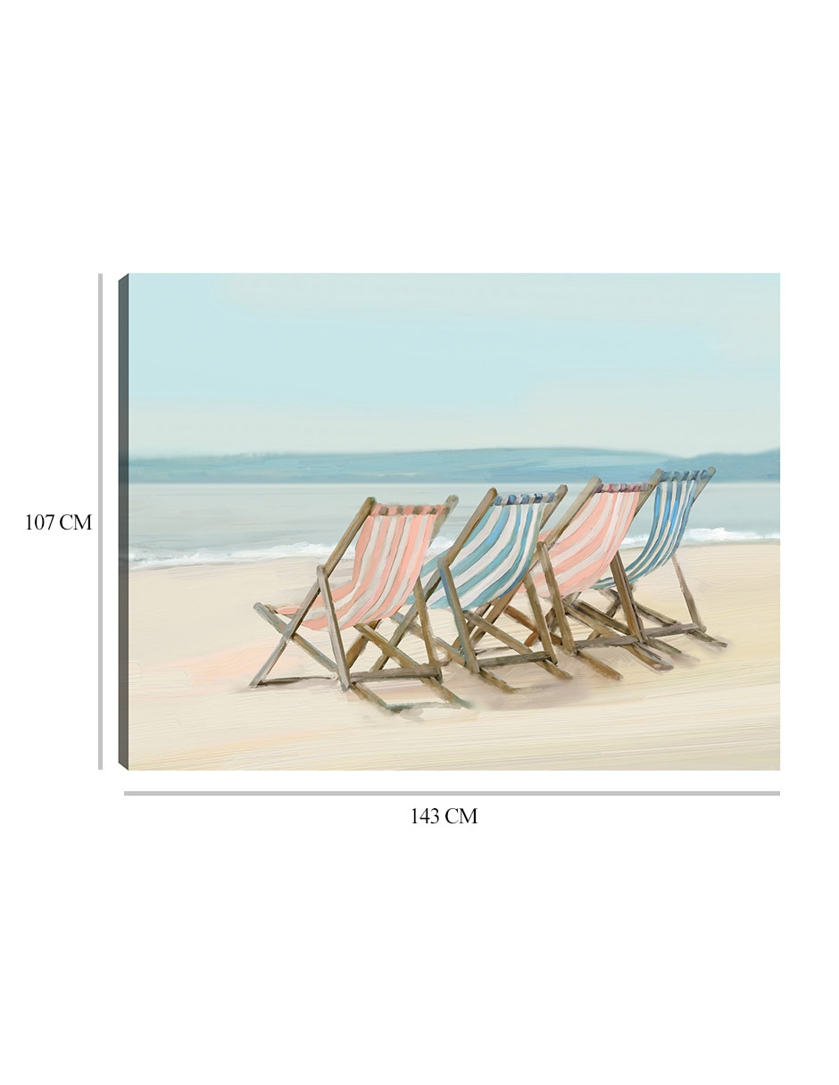 Cuadro decorativo Cosa de la orilla técnica mixta Playas 9