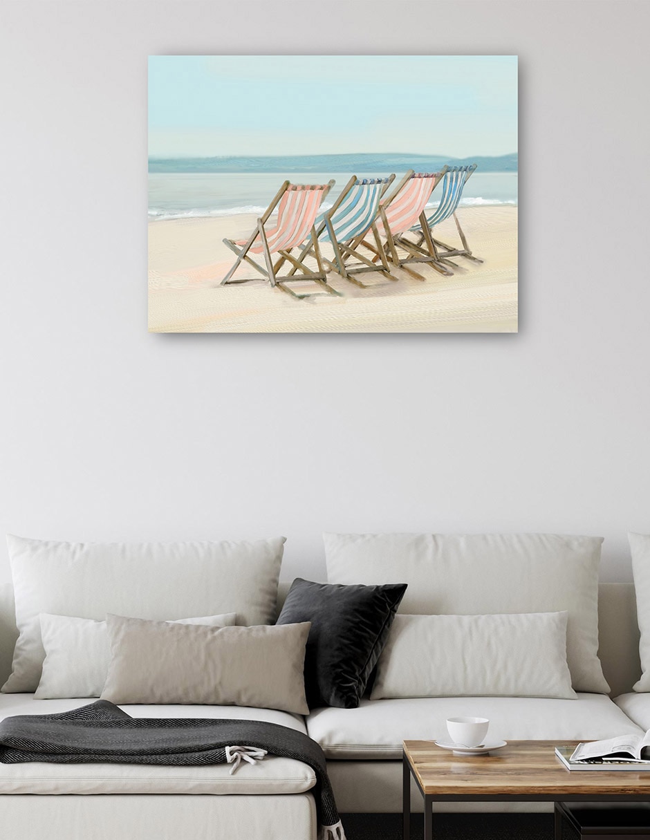 Cuadro decorativo Cosa de la orilla técnica mixta Playas 2