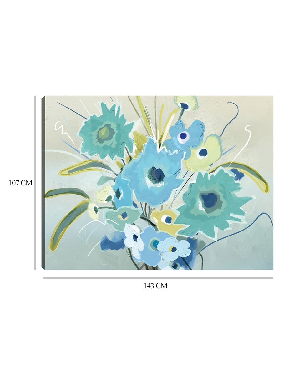 Cuadro decorativo Damas Pintadas II técnica mixta 9