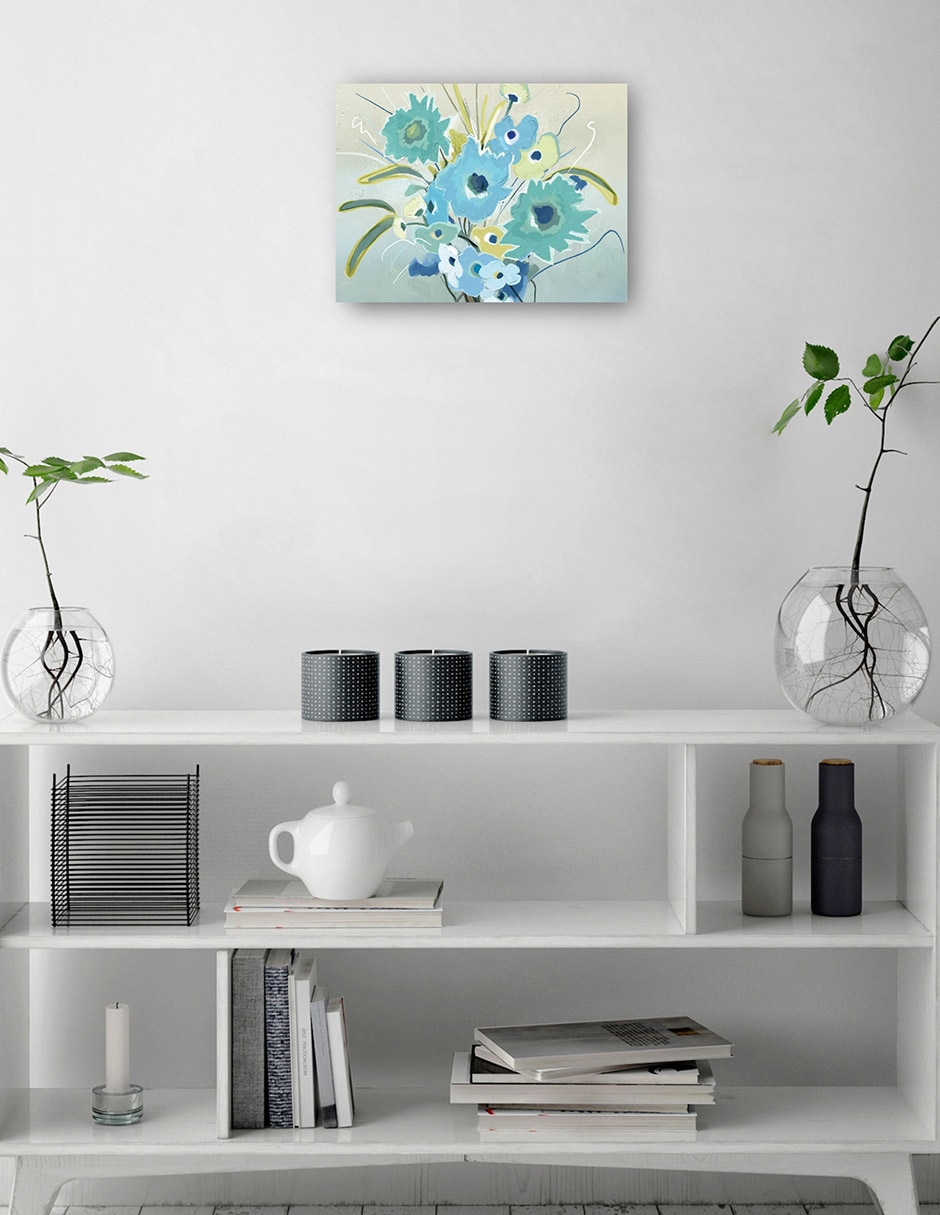 Cuadro decorativo Damas Pintadas II técnica mixta 7
