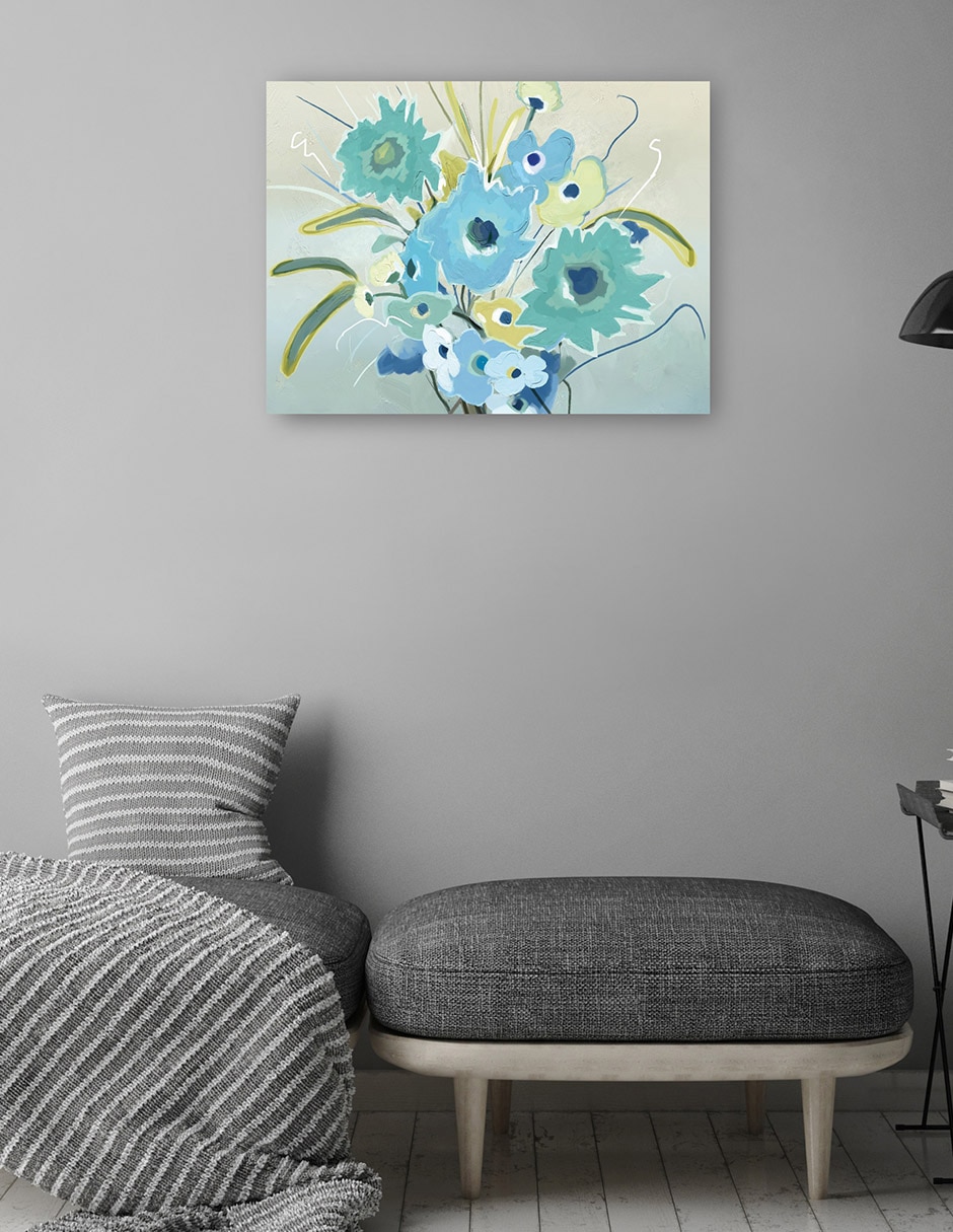 Cuadro decorativo Damas Pintadas II técnica mixta 4