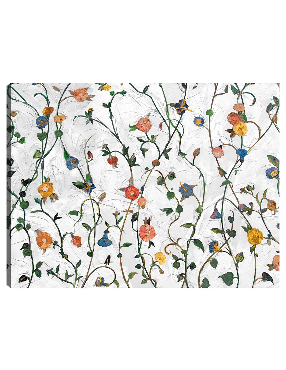 Cuadro decorativo Enrejado de Jardín técnica mixta Cuadro decorativo Enrejado de Jardín técnica mixta