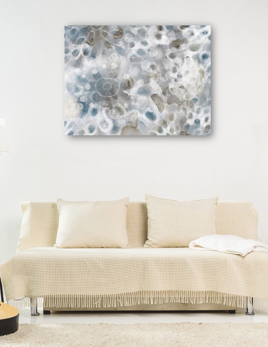 Cuadro decorativo Dúo de pétalos técnica mixta Formas 8