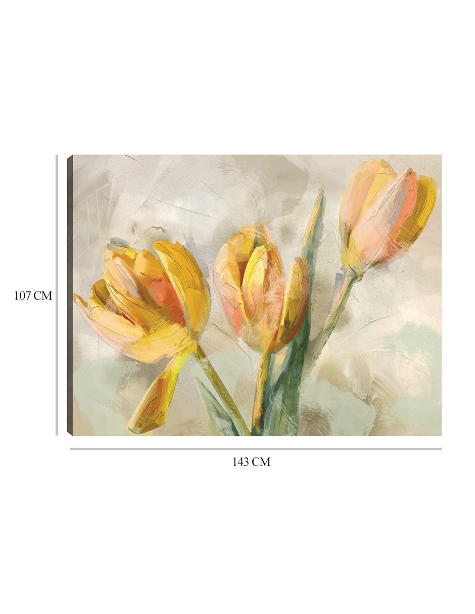 Cuadro decorativo Simplemente Primavera técnica mixta Floración 9