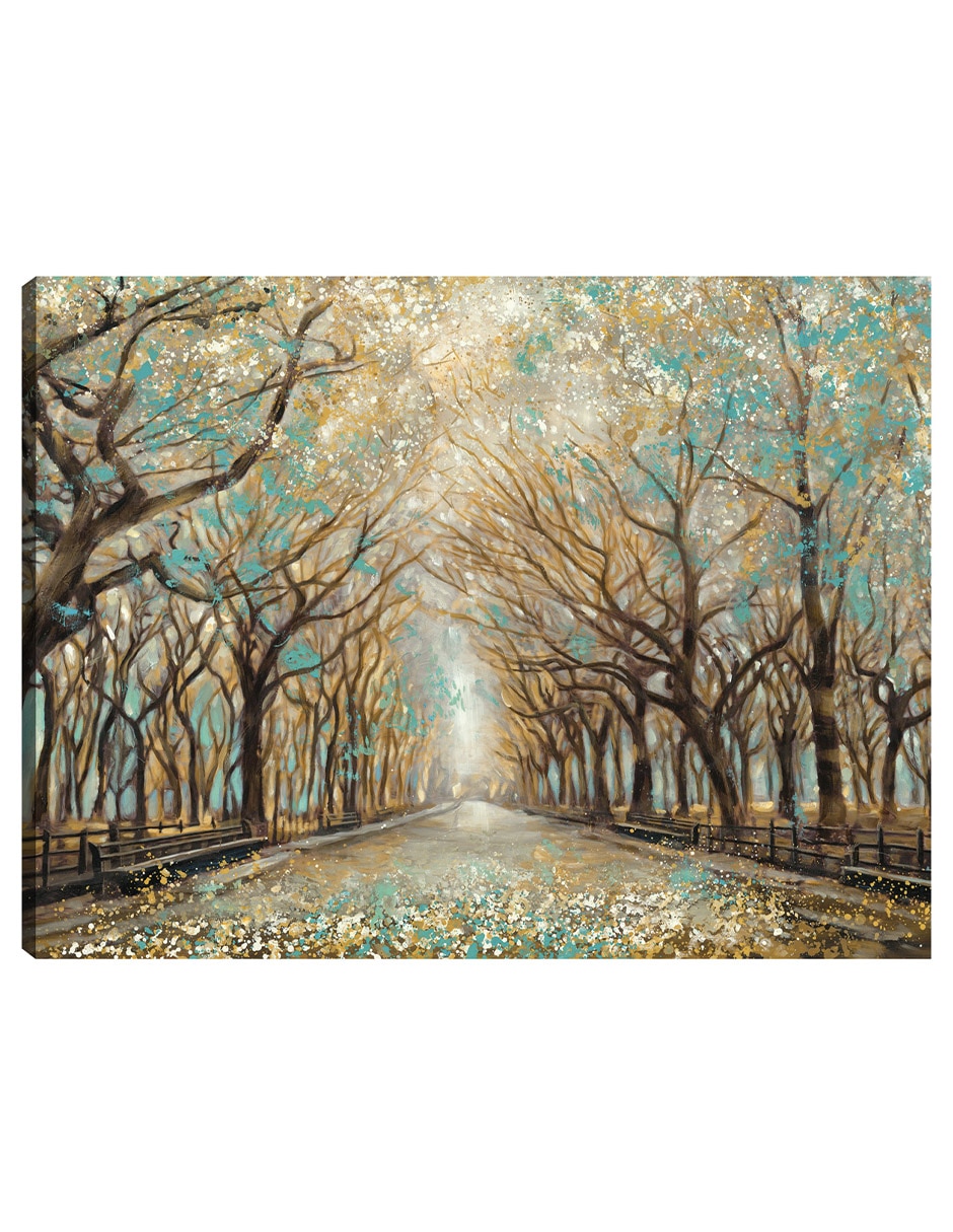 Cuadro decorativo Silencio Momentáneo técnica mixta Bosques