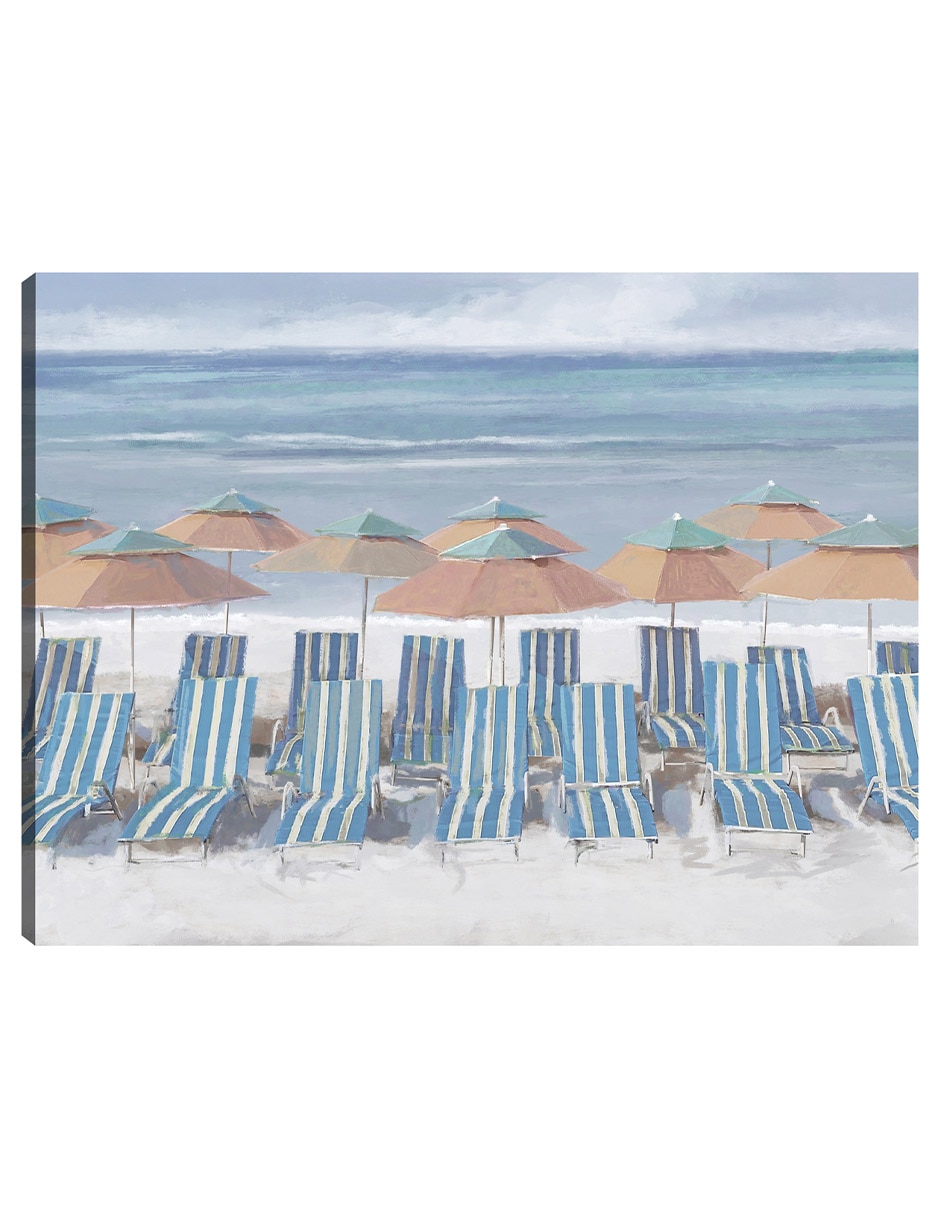 Cuadro decorativo Vista Al Mar técnica mixta Playas
