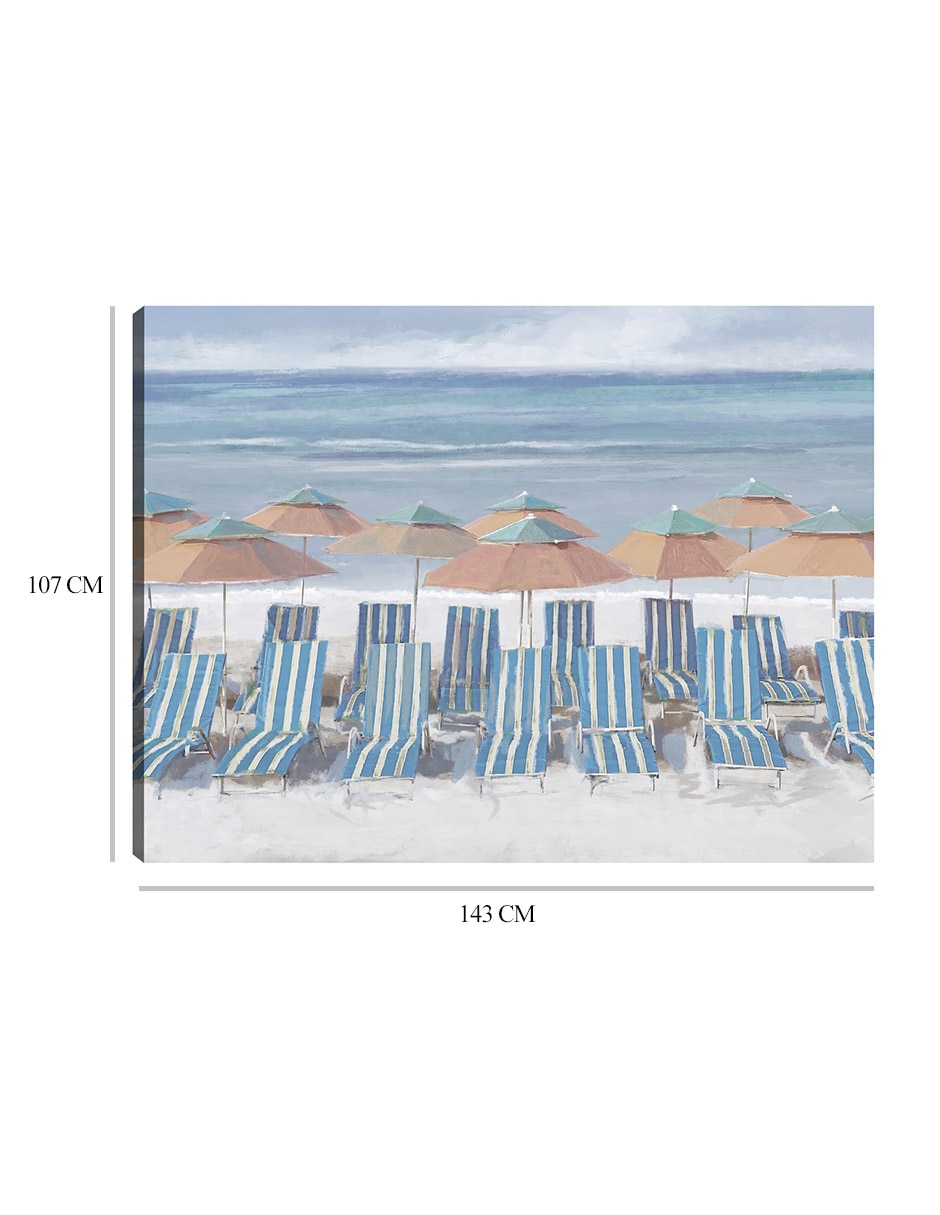 Cuadro decorativo Vista Al Mar técnica mixta Playas 9