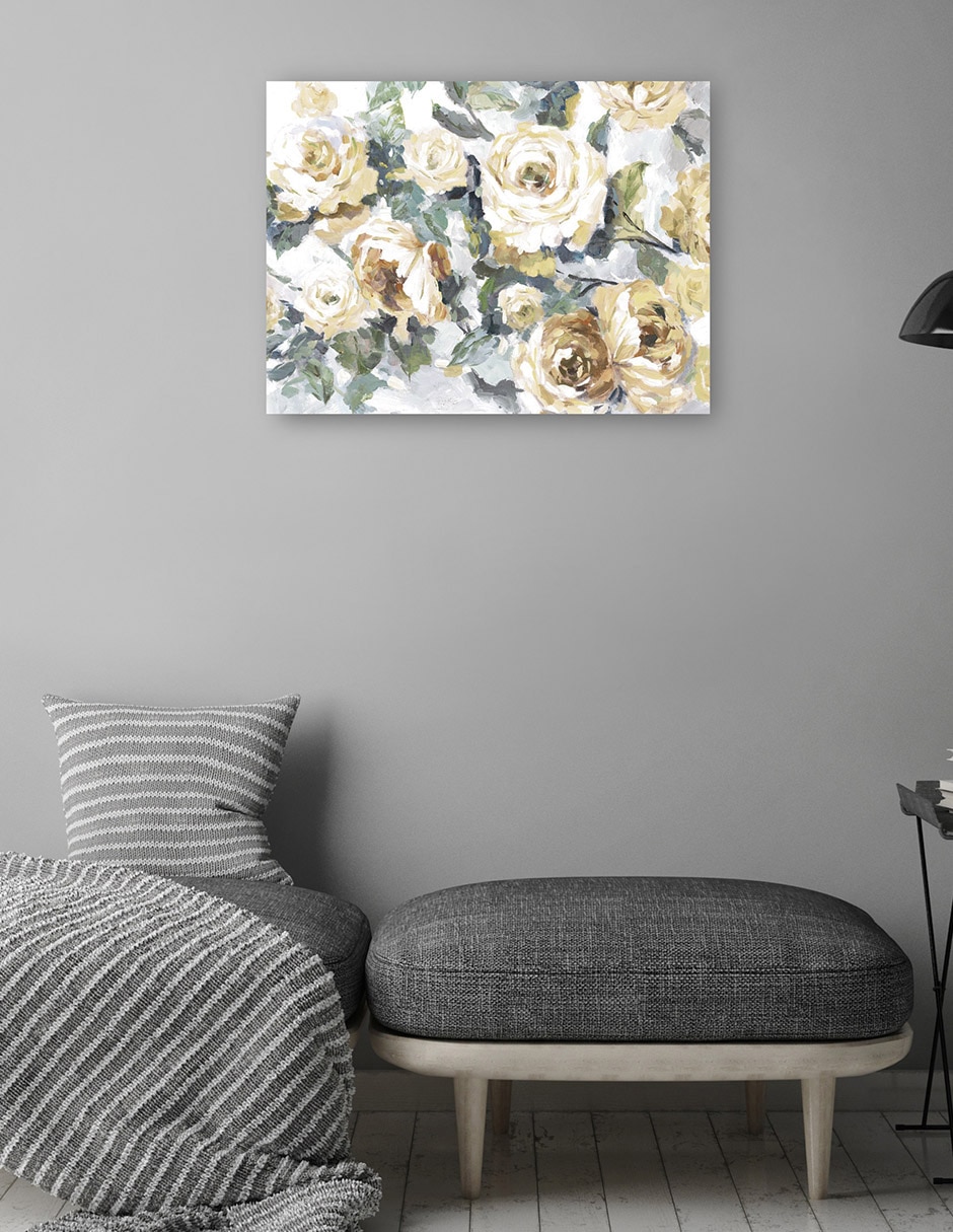 Cuadro decorativo La Vie Gold Light Crop mixta 4