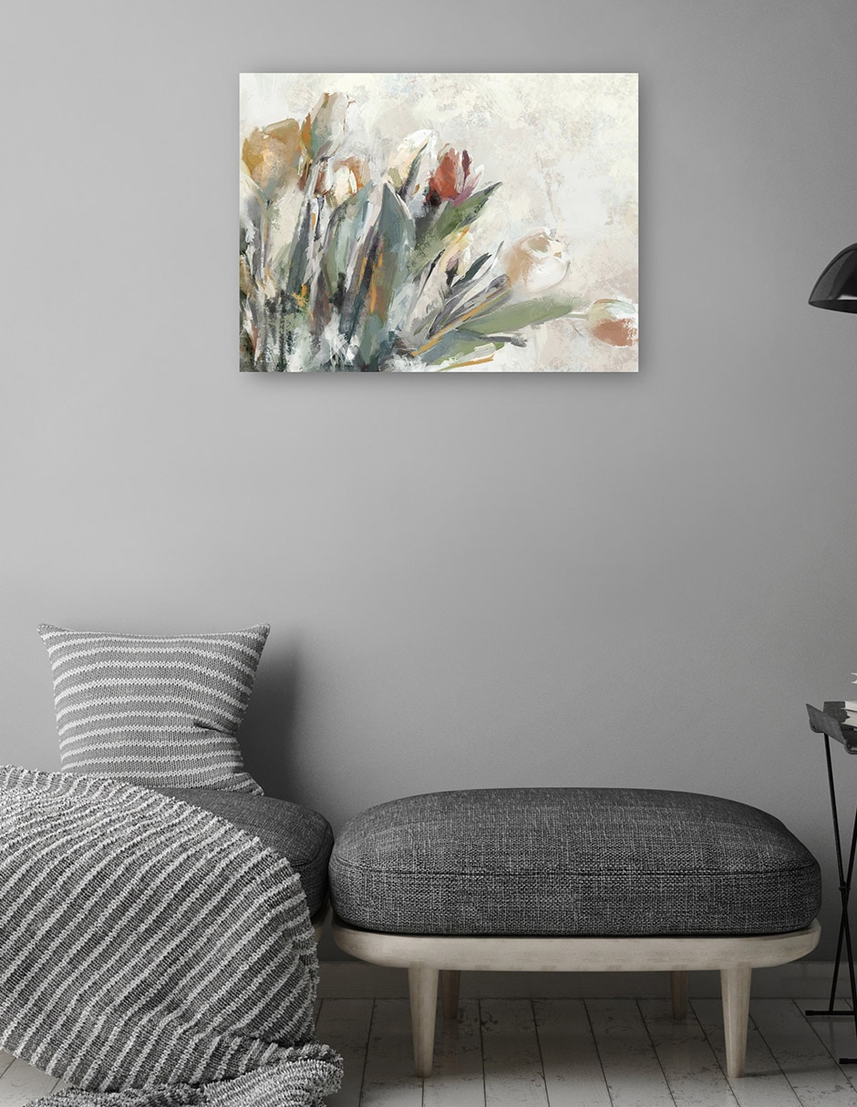Cuadro decorativo Joli jardín mixta 4