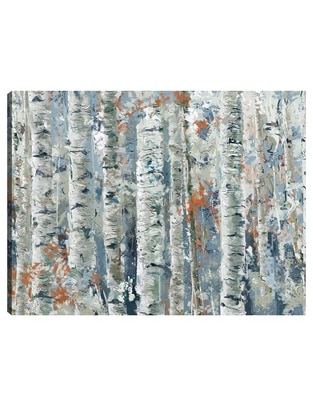 Cuadro decorativo Abedules Moteados técnica mixta Bosques