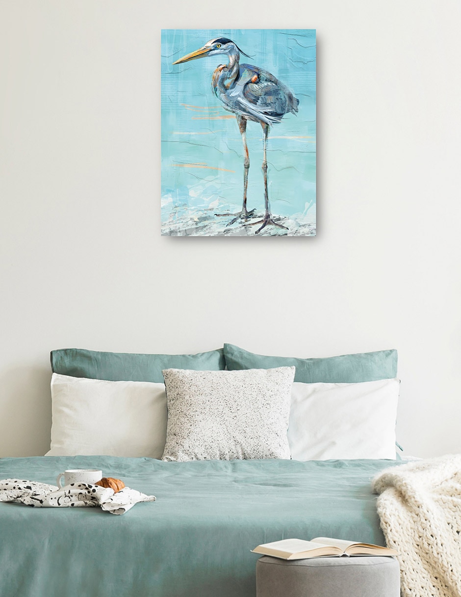 Cuadro decorativo Ave Marina - Impresión En Lienzo técnica mixta Animales Marinos 3