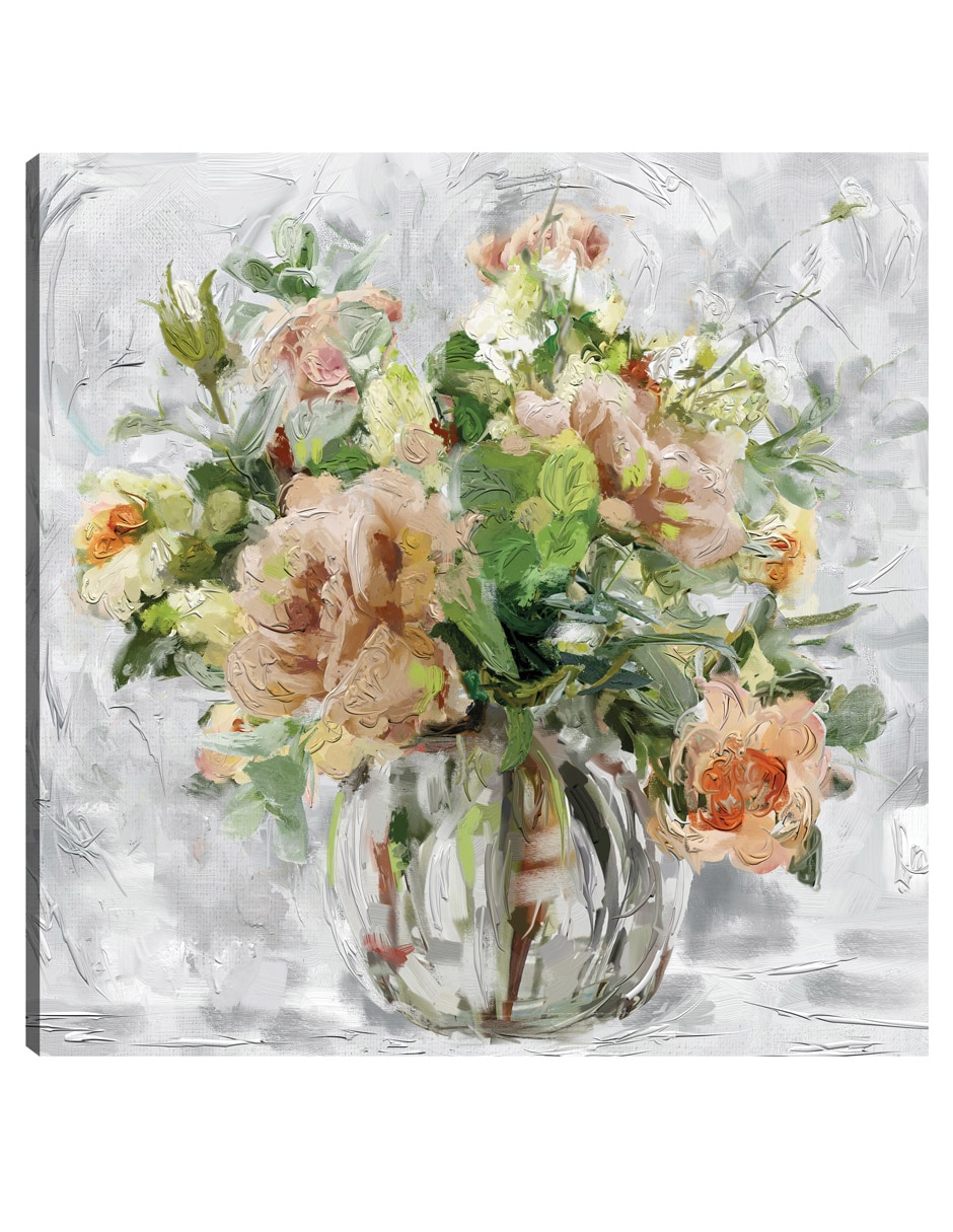Cuadro decorativo Amelia - Impresión En Lienzo técnica mixta Floreros Cuadro decorativo Amelia - Impresión En Lienzo técnica mixta Floreros