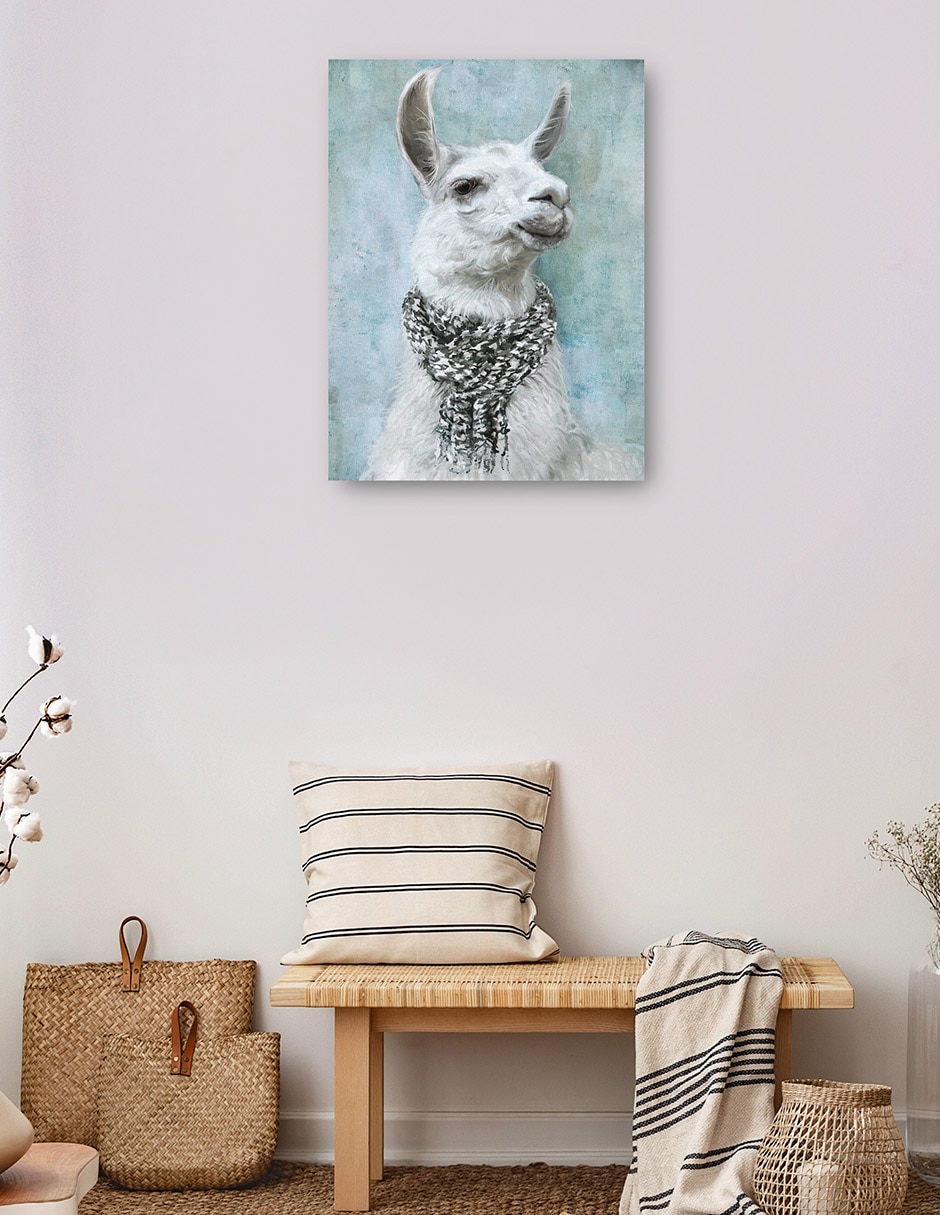 Cuadro decorativo Aristóteles - Impresión En Lienzo técnica mixta Animales Domésticos 3