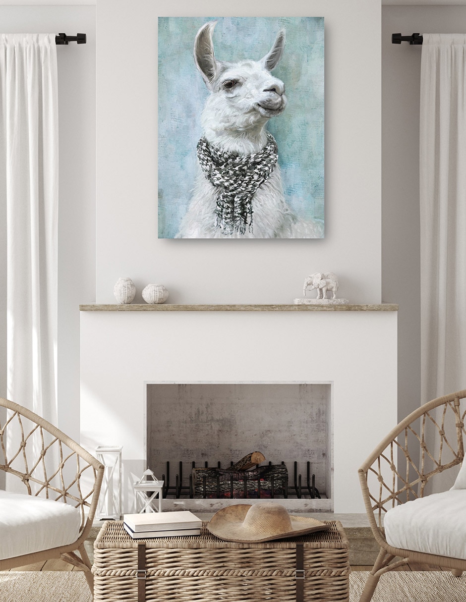 Cuadro decorativo Aristóteles - Impresión En Lienzo técnica mixta Animales Domésticos 4