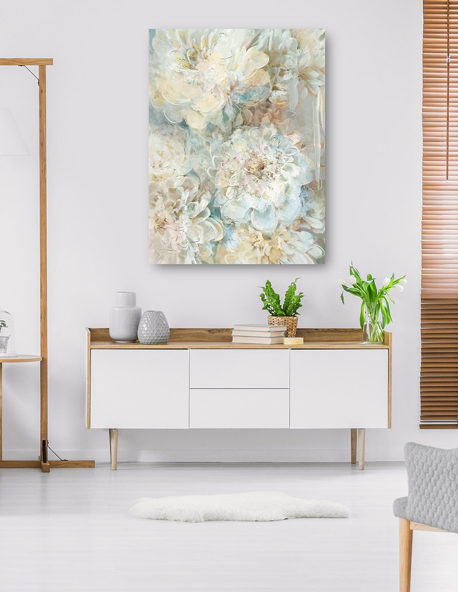 Cuadro decorativo Aturdimiento De Verano I - Impresión En Lienzo técnica mixta Floración 6