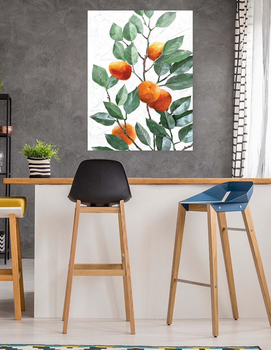 Cuadro decorativo Arbol De Mandarina - Impresión En Lienzo técnica mixta Naturaleza 5