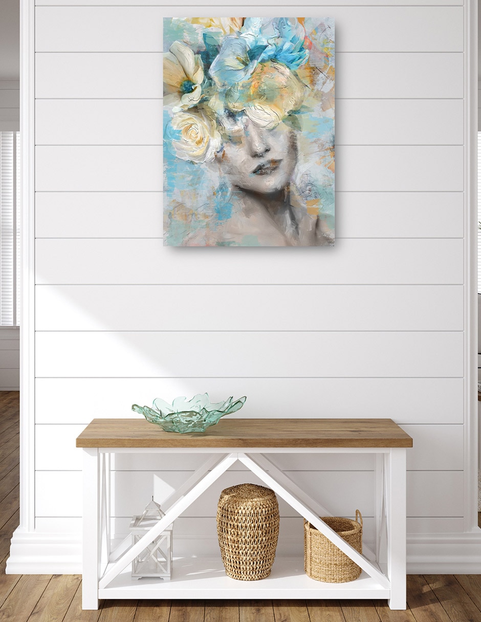 Cuadro decorativo Aura - Impresión En Lienzo técnica mixta Gente 4