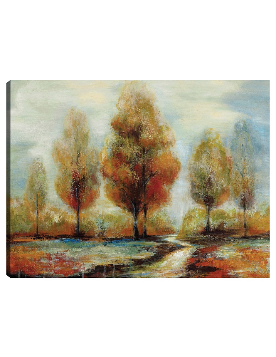 Cuadro decorativo Arboleda Ii - Impresión En Lienzo técnica mixta Caminos Cuadro decorativo Arboleda Ii - Impresión En Lienzo técnica mixta Caminos