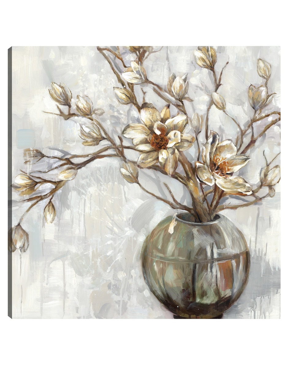 Cuadro decorativo Arreglo De Cobre - Impresión En Lienzo técnica mixta Floreros