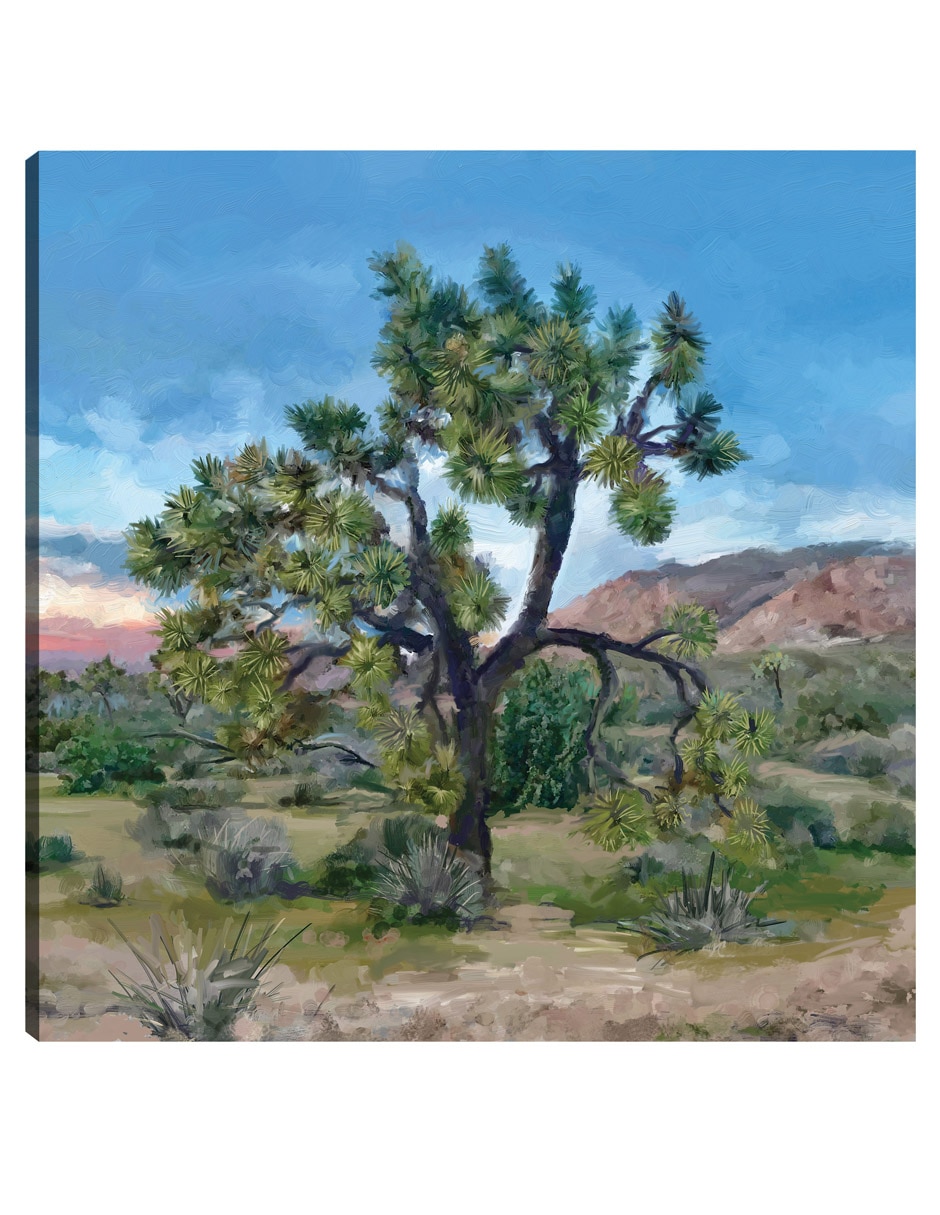 Cuadro decorativo Árbol De Joshua - Impresión En Lienzo técnica mixta Árboles Cuadro decorativo Árbol De Joshua - Impresión En Lienzo técnica mixta Árboles