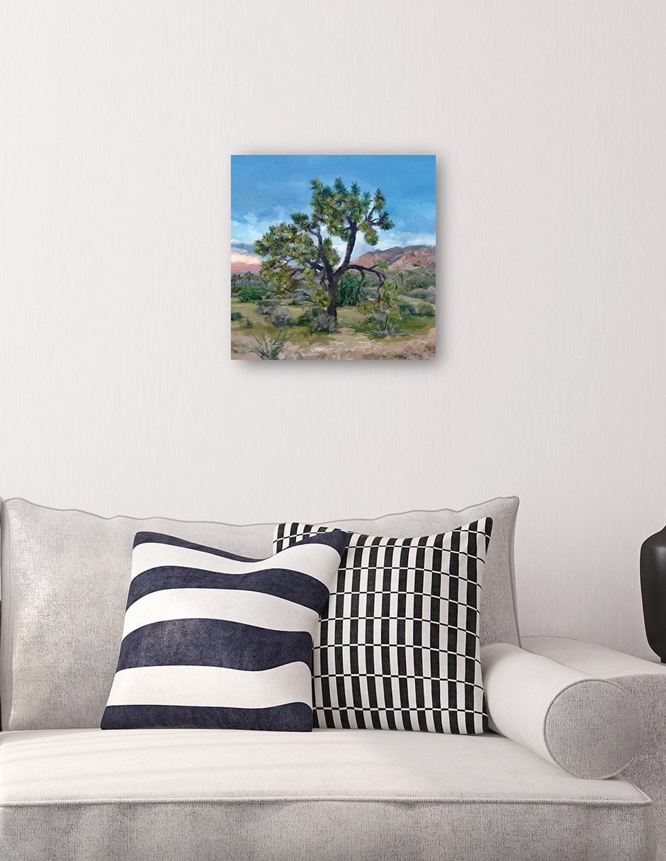 Cuadro decorativo Árbol De Joshua - Impresión En Lienzo técnica mixta Árboles 4