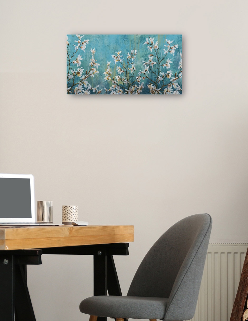 Cuadro decorativo Armonía De Primavera - Impresión En Lienzo técnica mixta Floración 2