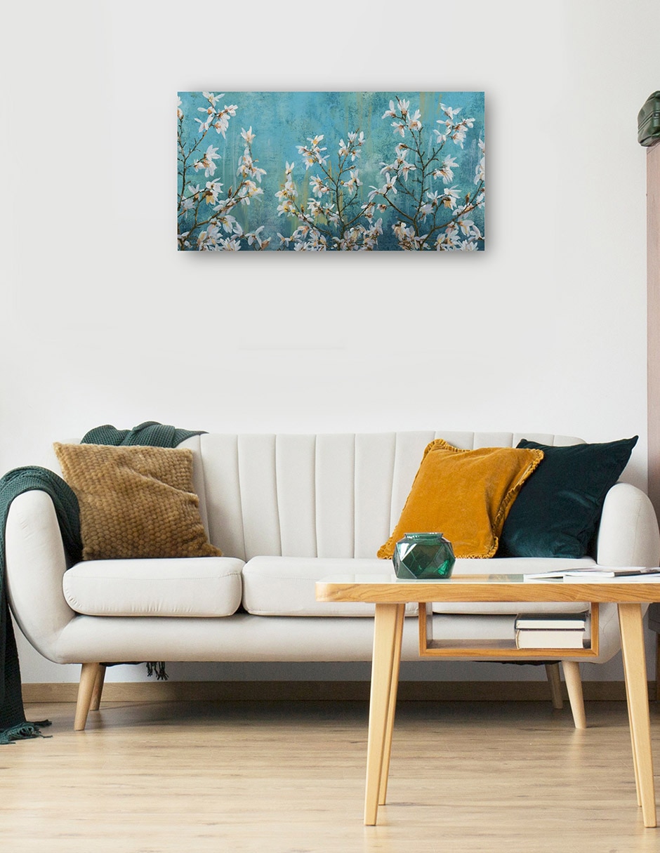 Cuadro decorativo Armonía De Primavera - Impresión En Lienzo técnica mixta Floración 5