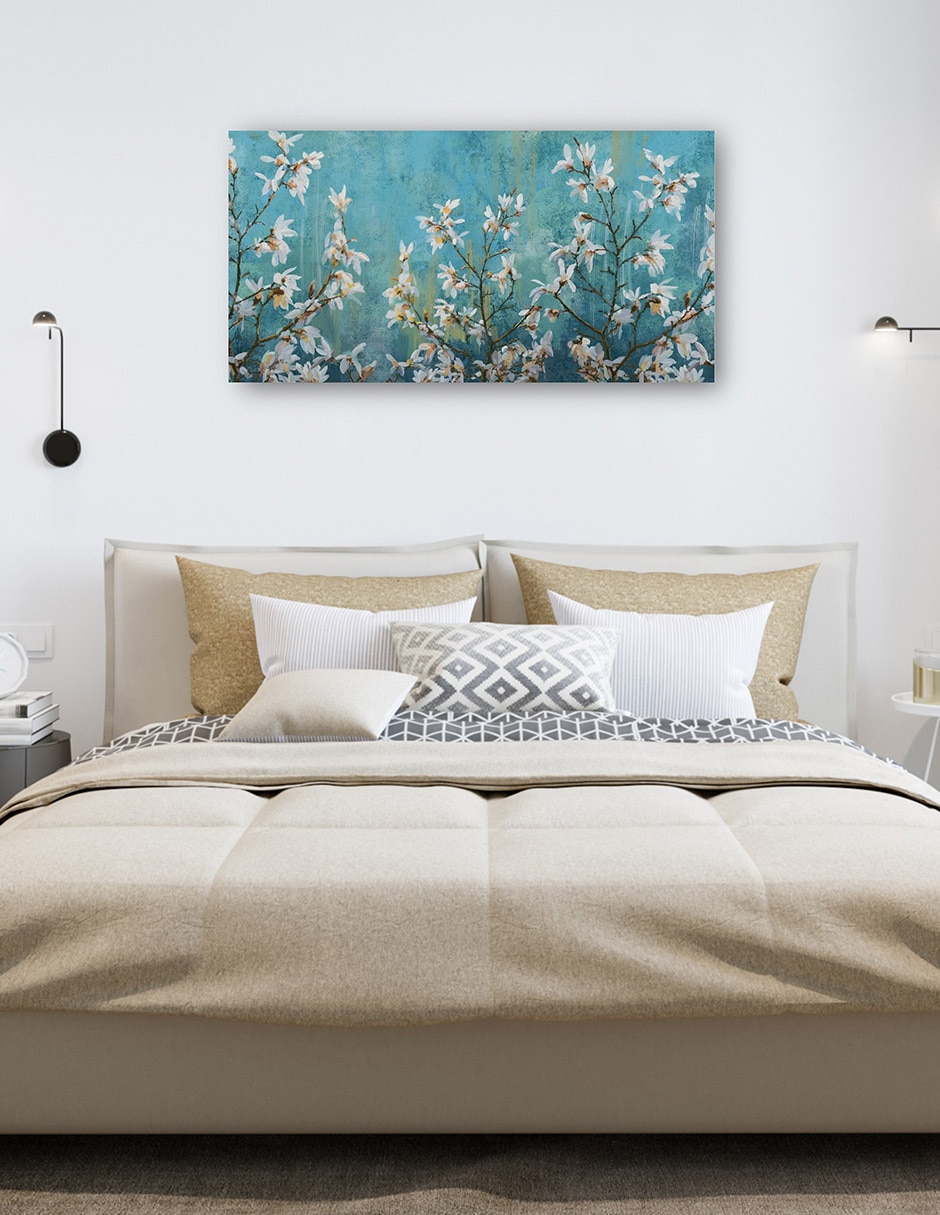 Cuadro decorativo Armonía De Primavera - Impresión En Lienzo técnica mixta Floración 6