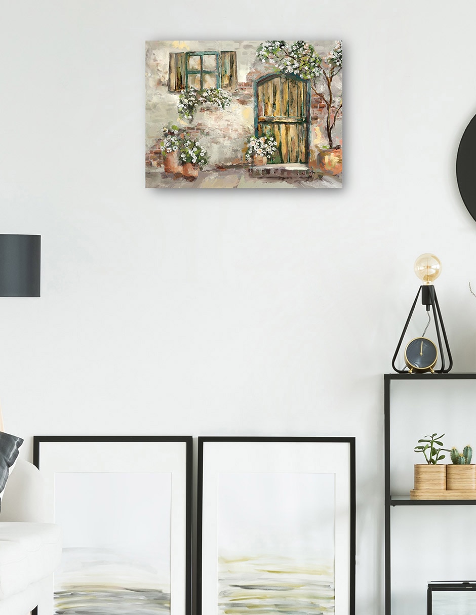 Cuadro decorativo Bella Casa I - Impresión En Lienzo técnica mixta Arquitectura 3