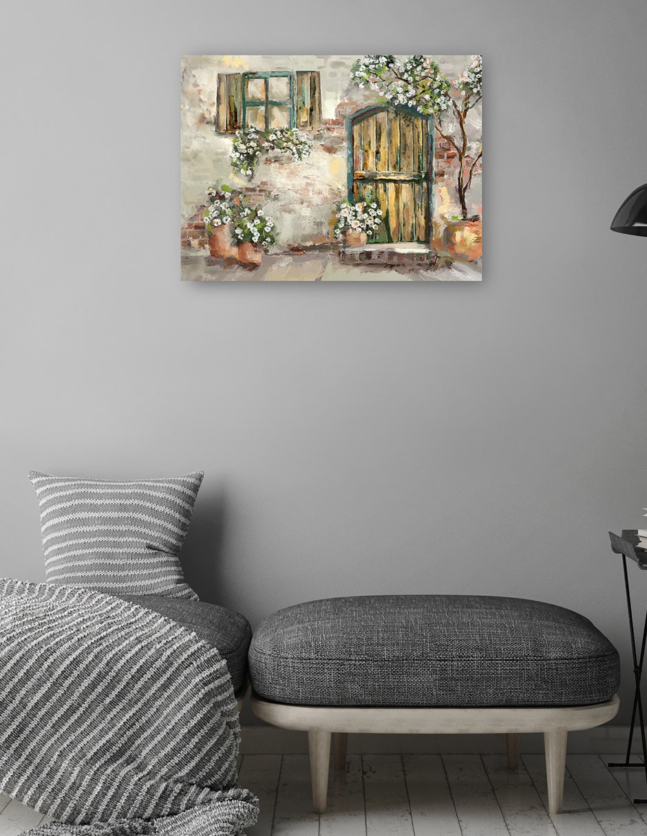 Cuadro decorativo Bella Casa I - Impresión En Lienzo técnica mixta Arquitectura 4