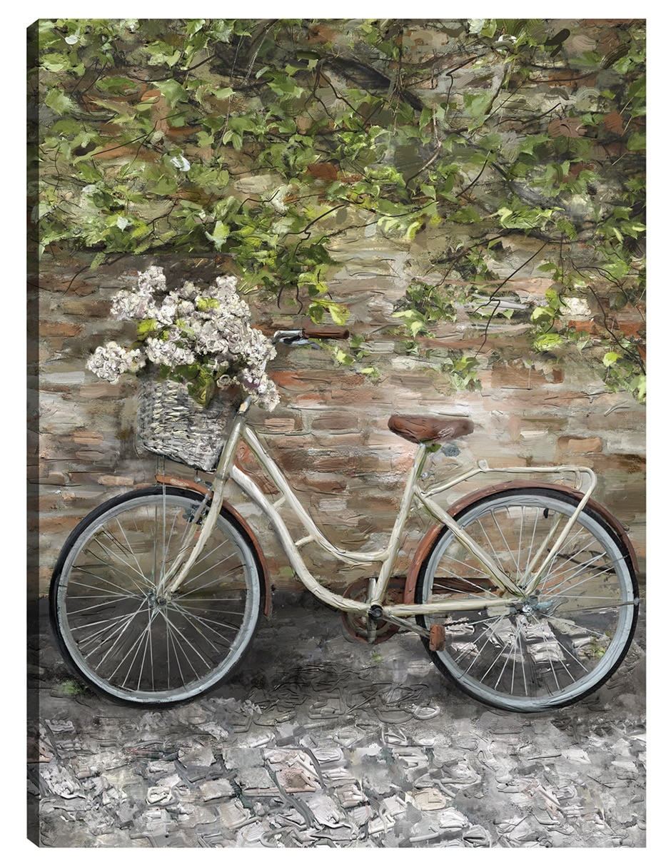 Cuadro decorativo Bicicleta Ii - Impresión En Lienzo técnica mixta Primavera Cuadro decorativo Bicicleta Ii - Impresión En Lienzo técnica mixta Primavera