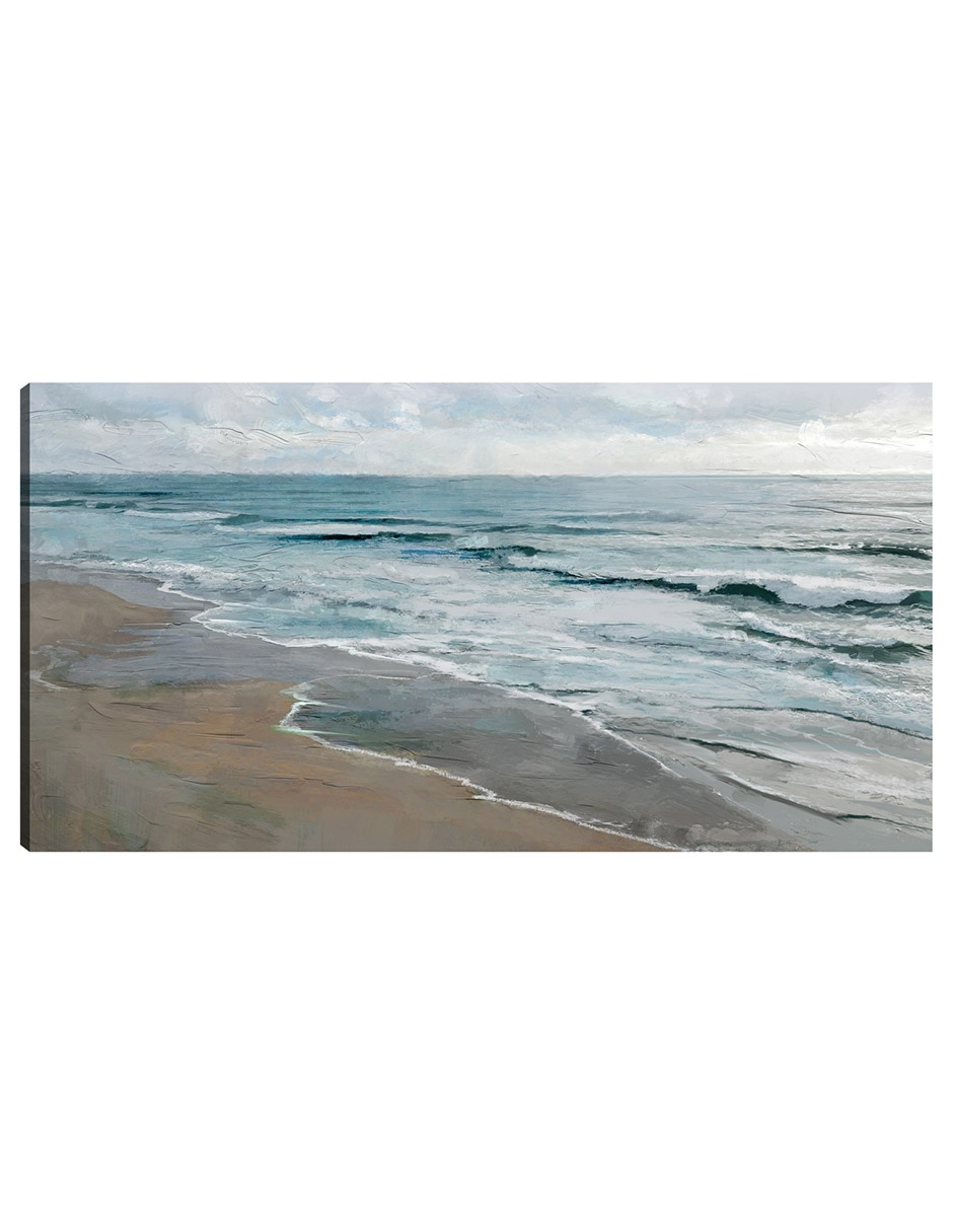 Cuadro decorativo Blues De La Costa - Impresión En Lienzo técnica mixta Playas Cuadro decorativo Blues De La Costa - Impresión En Lienzo técnica mixta Playas