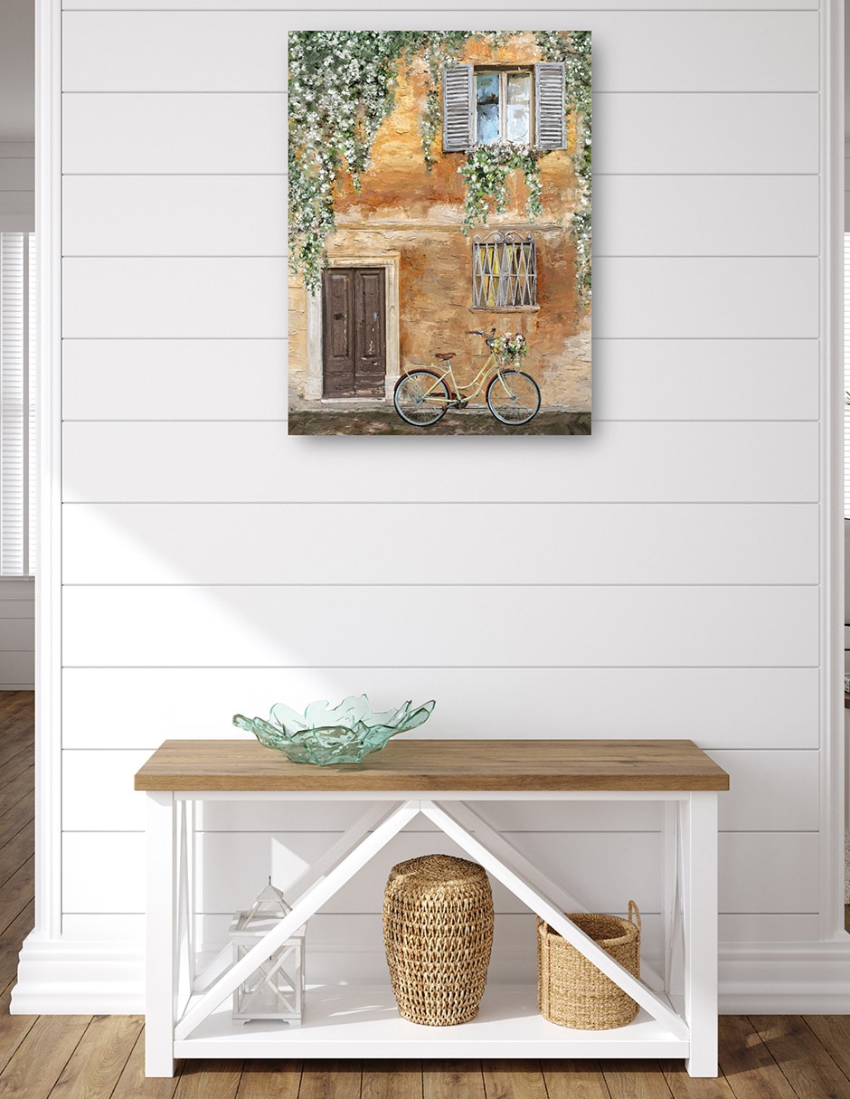 Cuadro decorativo Bella Casa - Impresión En Lienzo técnica mixta Lugares 4
