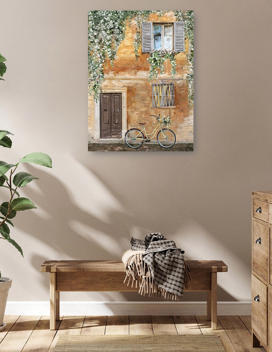 Cuadro decorativo Bella Casa - Impresión En Lienzo técnica mixta Lugares 5