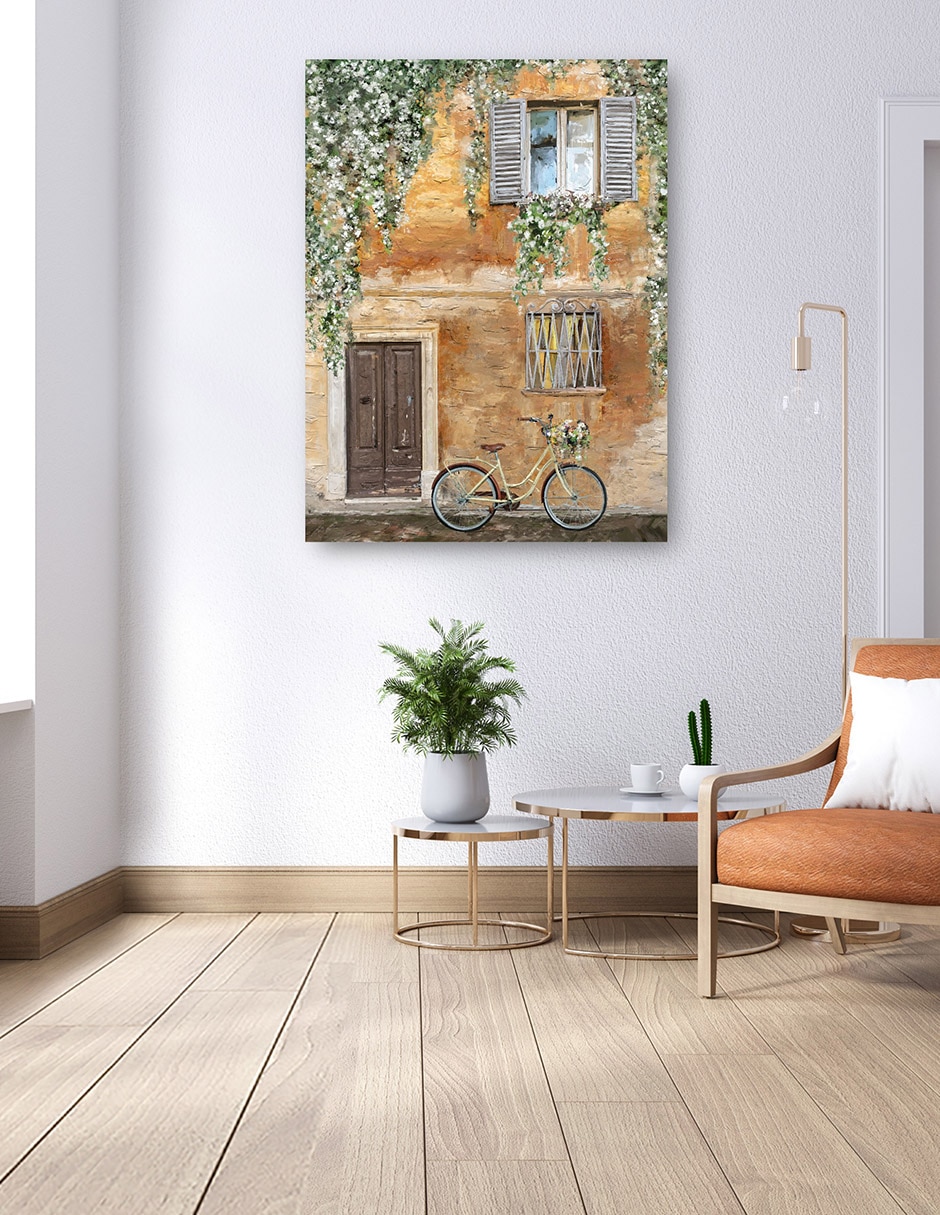 Cuadro decorativo Bella Casa - Impresión En Lienzo técnica mixta Lugares 6