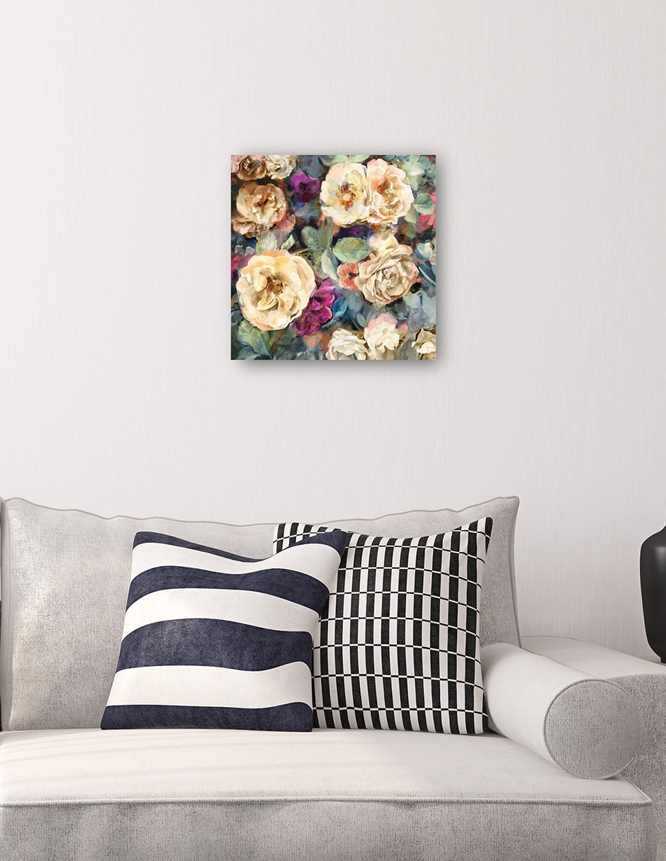 Cuadro decorativo Bella Gracia - Impresión En Lienzo técnica mixta Floral 4