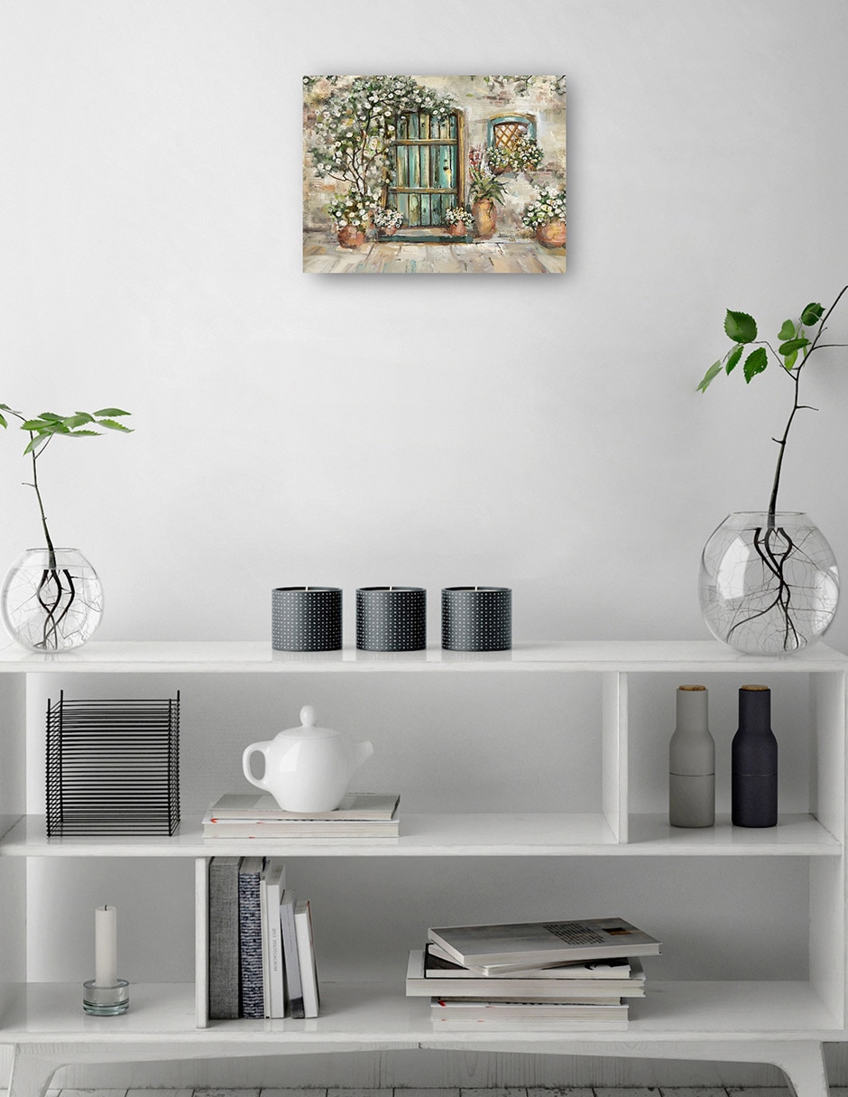 Cuadro decorativo Bella Casa Ii - Impresión En Lienzo técnica mixta Arquitectura 2