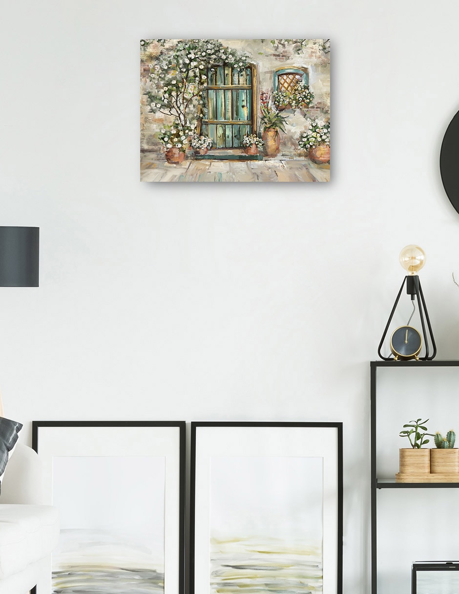 Cuadro decorativo Bella Casa Ii - Impresión En Lienzo técnica mixta Arquitectura 3