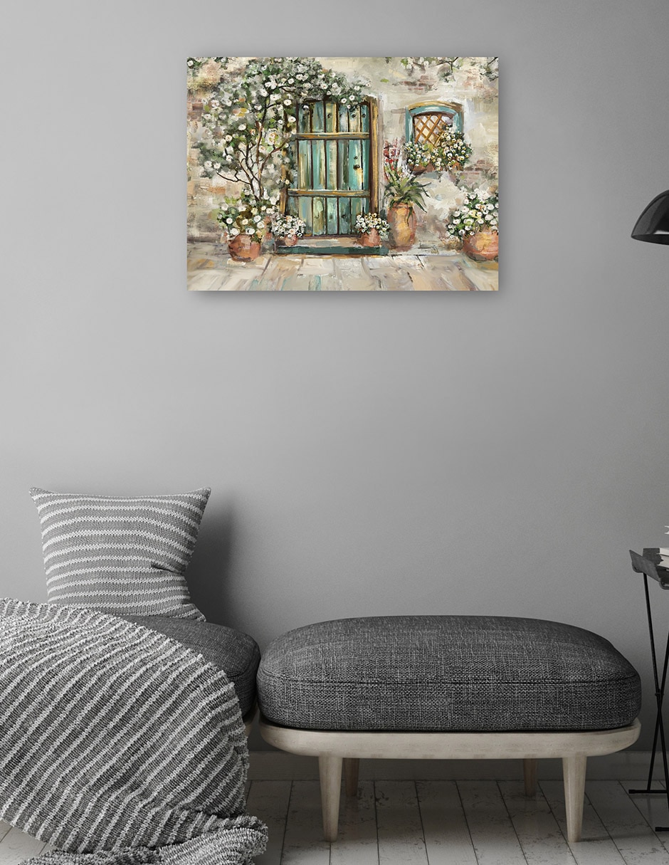 Cuadro decorativo Bella Casa Ii - Impresión En Lienzo técnica mixta Arquitectura 4