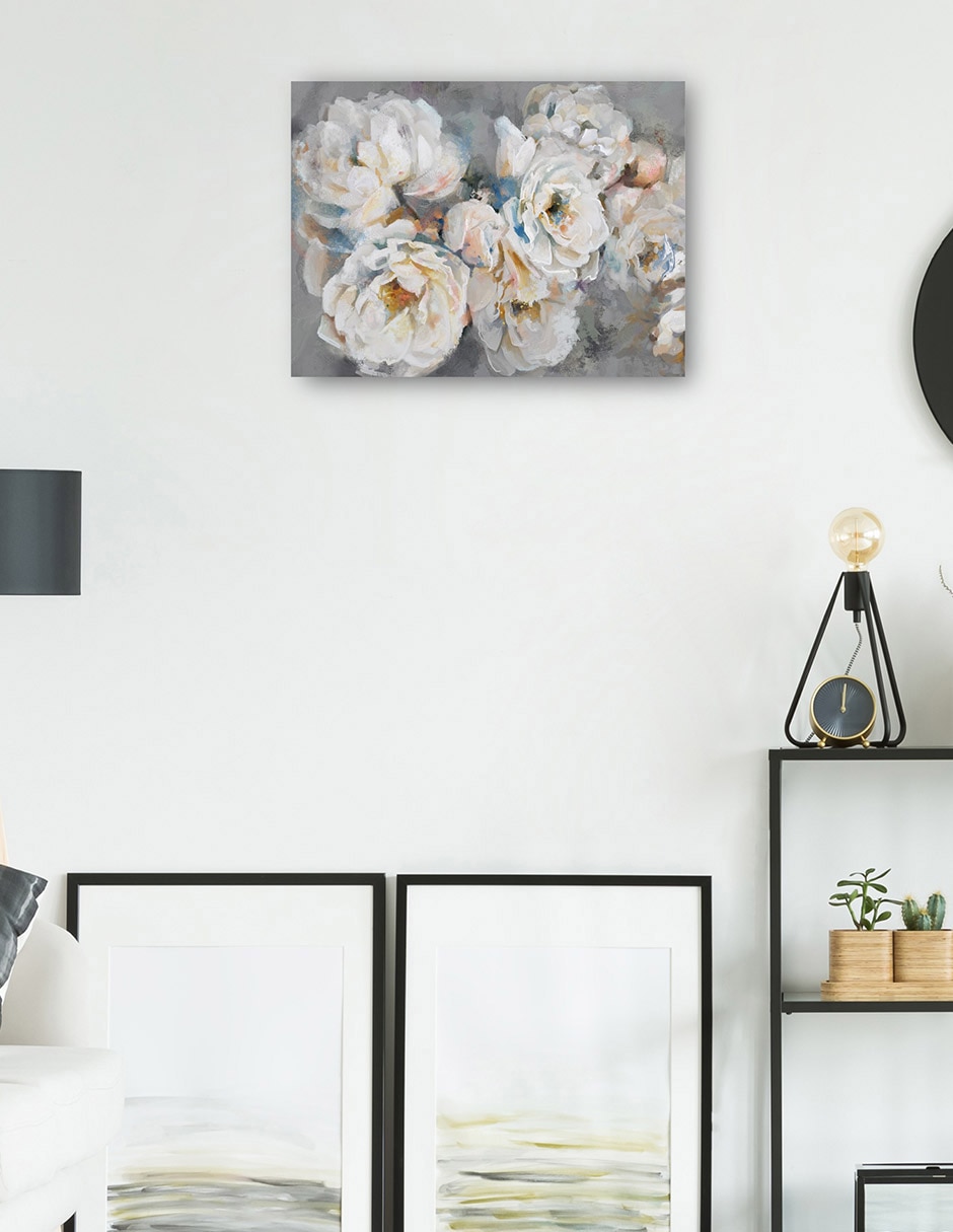 Cuadro decorativo Baile Pétalo - Impresión En Lienzo técnica mixta Arreglo Floral 3