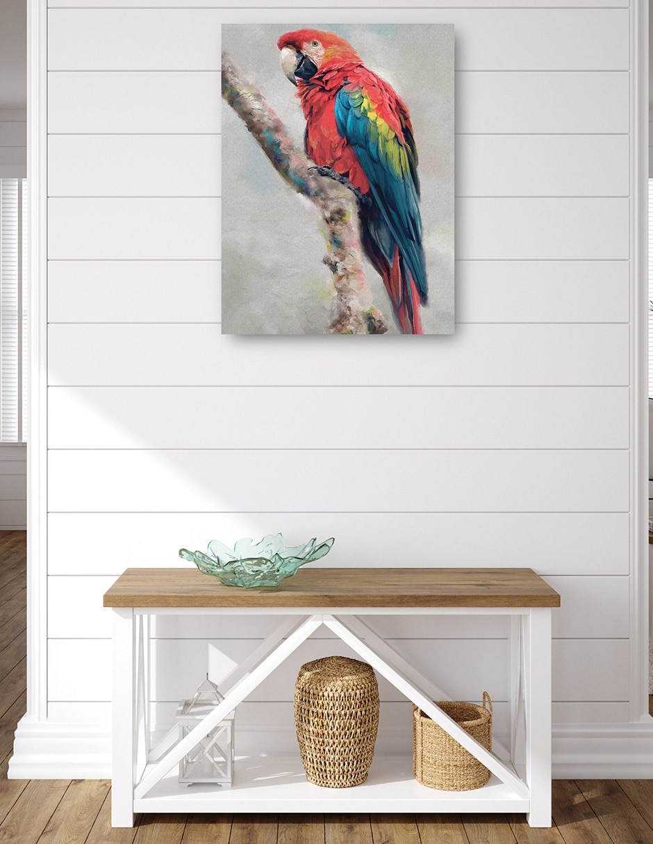 Cuadro decorativo Aviario De La Isla Ii - Impresión En Lienzo técnica mixta Vida Silvestre 4